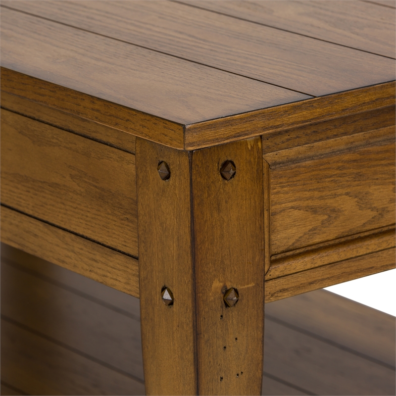 Pemberly Row Modern Wood Lift Top Cocktail Table in Espresso