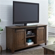 Pemberly Row Traditional Wood TV Console in Espresso