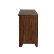 Pemberly Row Traditional Wood TV Console in Espresso