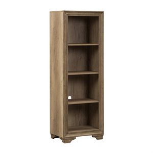 pemberly row transitional wood unit in brown