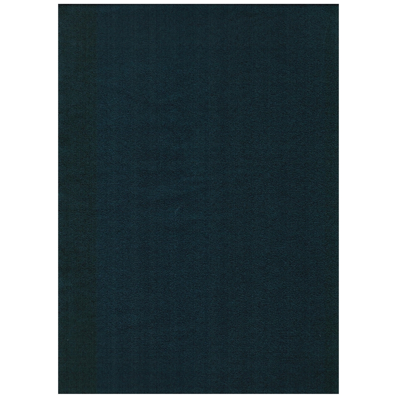 Pemberly Row Cotton and Foam Full-size Futon Mattress in Suede Navy-Frame Not Included