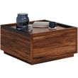 Pemberly Row Contemporary Engineered Wood Coffee Table in Brown