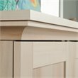 Pemberly Row Engineered Wood Multi-Purpose Storage Craft Armoire in Maple