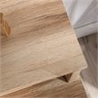 Pemberly Row Engineered Wood Storage Drawer in Kiln Acacia Brown