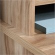 Pemberly Row Engineered Wood Storage Drawer in Kiln Acacia Brown