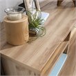 Pemberly Row Engineered Wood Storage Drawer in Kiln Acacia Brown