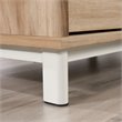 Pemberly Row Engineered Wood L-Shape Desk in Kiln Acacia Brown