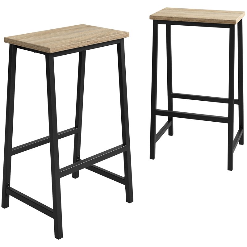 Counter Height 24 27 Oak Bar Stools   2489279 L 