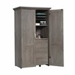 Pemberley Row Engineered Wood Mystic Oak Storage Craft Armoire Rectangular 61.58