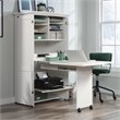 Pemberley Row Engineered Wood Glacier White Armoire Rectangular Adjustable Shelves 61.58