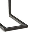Pemberly Row Contemporary Wood End Table in Dark Cognac Brown
