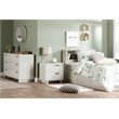 Pemberly Row Modern 6 Drawer Double Dresser in Winter Oak