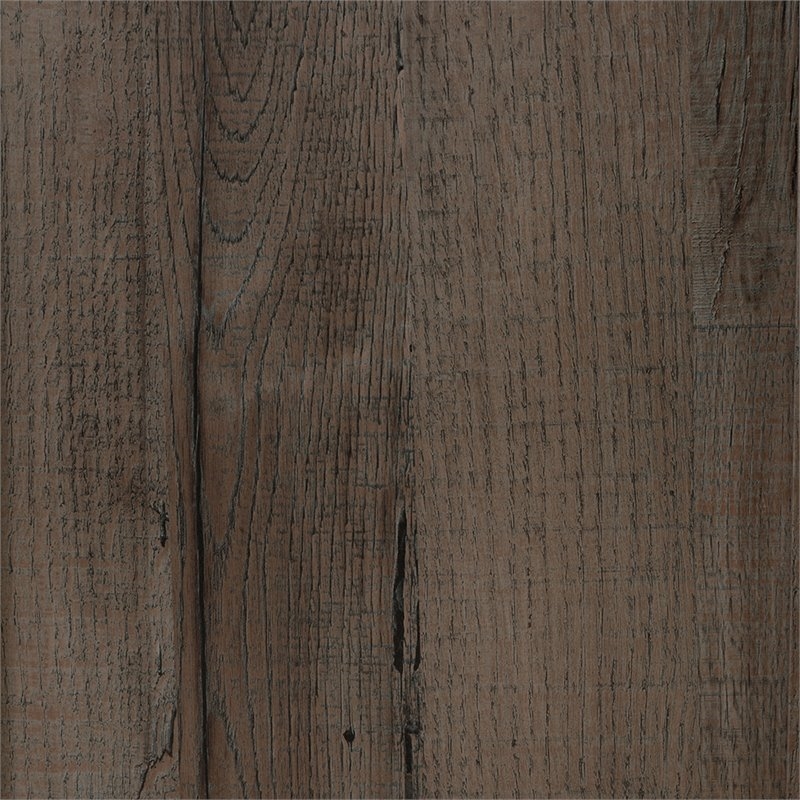 Pemberly Row Contemporary 4-Drawer Particleboard Wood Chest in Fall Oak