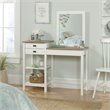 Pemberly Row Coastal Engineered Wood Bedroom Vanity in White