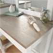 Pemberly Row Coastal Engineered Wood Bedroom Vanity in White