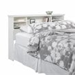 Pemberly Row Transitional Engineered Wood Full-Queen Headboard in White