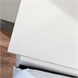 Pemberly Row Transitional Engineered Wood Full-Queen Headboard in White