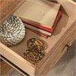 Pemberly Row 1 Drawer Wooden Nightstand in Sindoori Mango