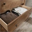Pemberly Row Traditional 4-Drawer Engineered Wood Chest in Mango Natural