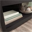 Pemberly Row 1-Drawer Coastal Engineered Wood Lateral File in Raven Oak