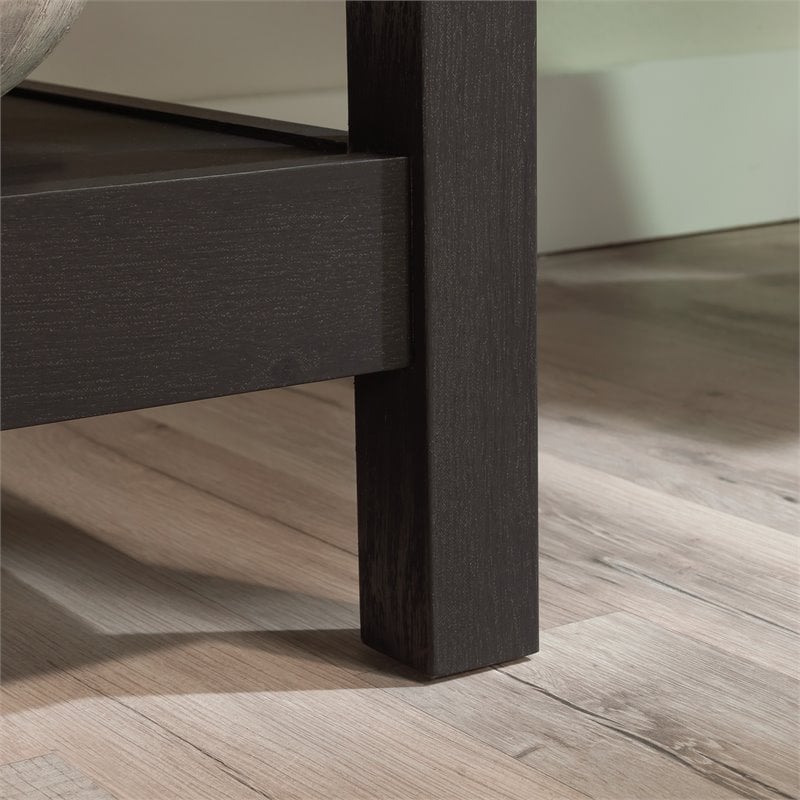 Pemberly Row 1-Drawer Coastal Engineered Wood Lateral File in Raven Oak