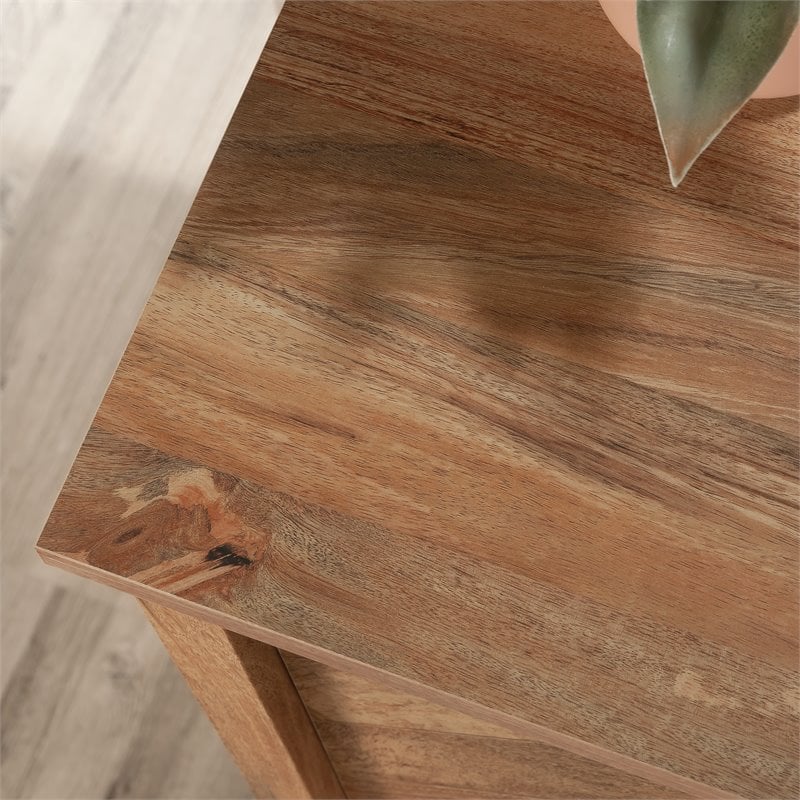 Pemberly Row Modern Engineered Wood Bedroom Armoire in Brown