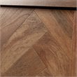 Pemberly Row Modern Engineered Wood Bedroom Armoire in Brown