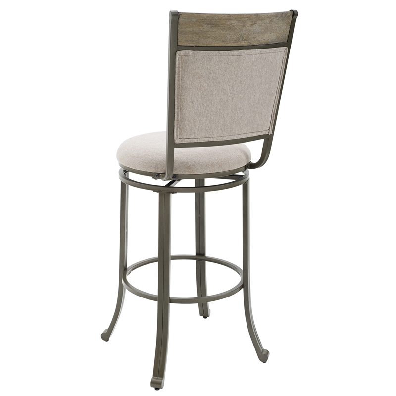 Pemberly Row Transitional Metal Swivel 29.5