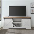 Pemberly Row Wood Sliding Barn Door TV Console for TVs up to 70