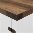 Pemberly Row Rustic Wood TV Stand for TVs up to 65