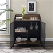 Pemberly Row Transitional Wood/Metal TV Stand for TVs up to 60