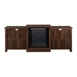 Pemberly Row Transitional Wood Fireplace TV Stand for TVs up to 70