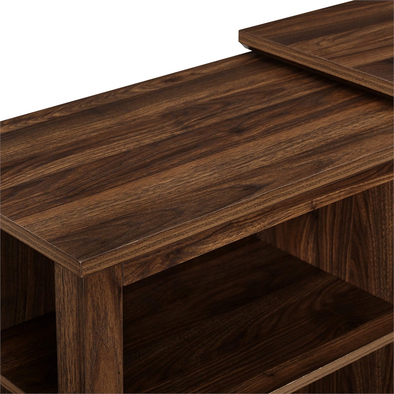 Pemberly Row Transitional Wood Fireplace TV Stand for TVs up to 70