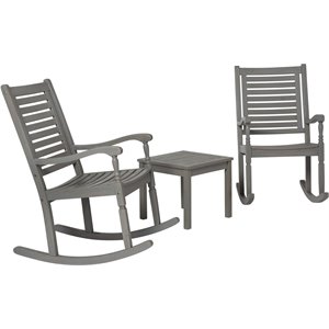 pemberly row 3-piece rocking chair outdoor set with end table in gray wash