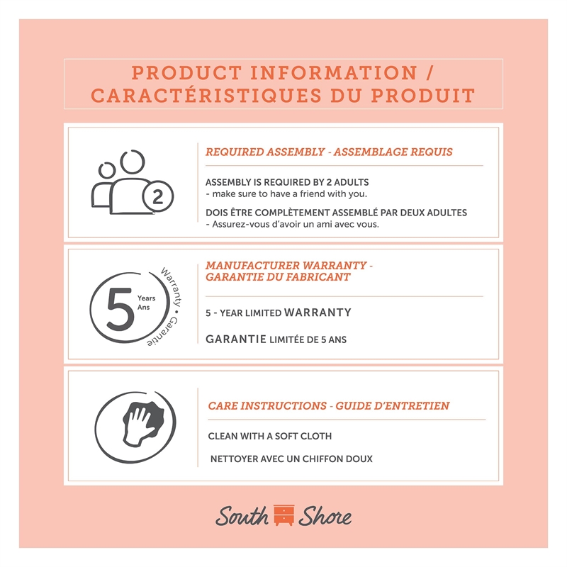 Pemberly Row Contemporary Wood Full Bookcase Headboard in White