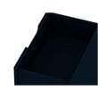 Pemberly Row 2-Drawer Contemporary Wood Nightstand in Blue (Set of 2)