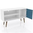 Pemberly Row Mid-Century Wood TV Stand for TVs up to 46