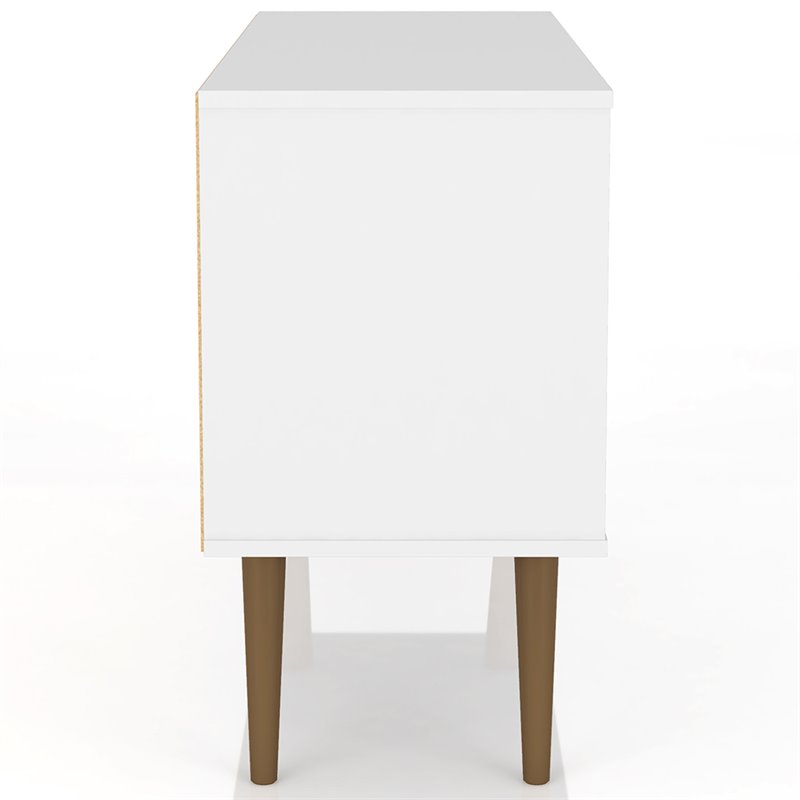 Pemberly Row Mid-Century Wood TV Stand for TVs up to 46