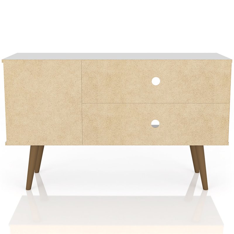 Pemberly Row Mid-Century Wood TV Stand for TVs up to 46