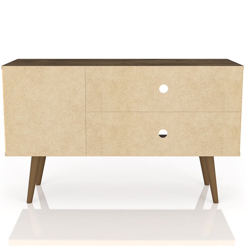 Pemberly Row Mid-Century Wood TV Stand for TVs up to 46