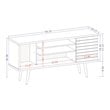 Pemberly Row Wood TV Stand for TVs up to 50