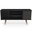 Pemberly Row Mid-Century Wood TV Stand for TVs up to 50