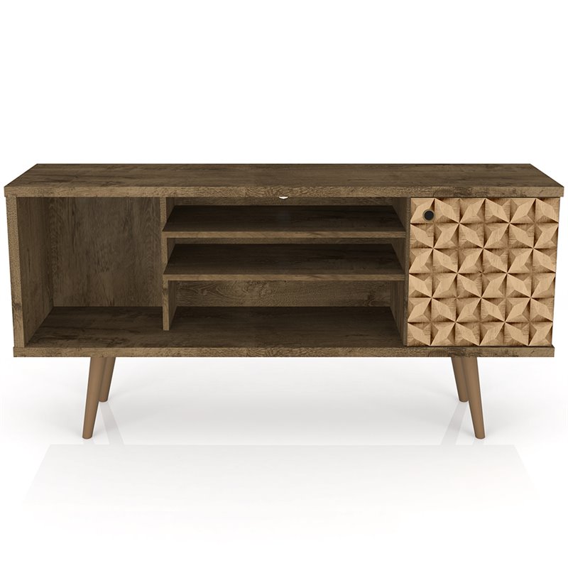 Pemberly Row Transitional Wood TV Stand for TVs up to 50