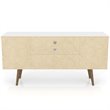 Pemberly Row Mid-Century Solid Wood TV Stand for TVs up to 50