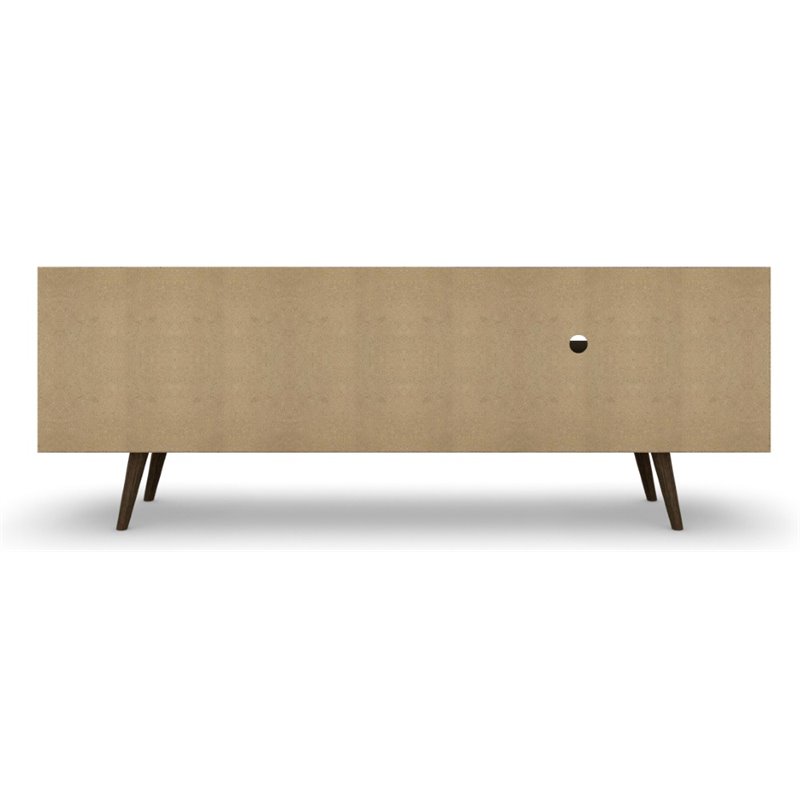 Pemberly Row Mid-Century Solid Wood TV Stand for TVs up to 60