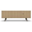Pemberly Row Mid-Century Solid Wood TV Stand for TVs up to 60