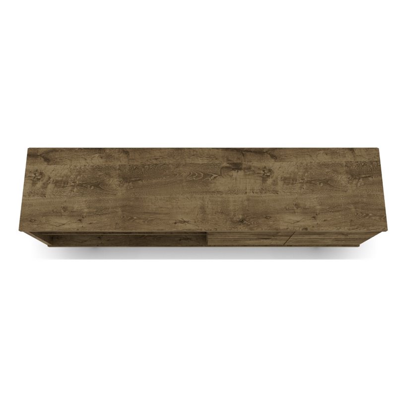 Pemberly Row Mid-Century Solid Wood TV Stand for TVs up to 60