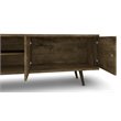 Pemberly Row Mid-Century Solid Wood TV Stand for TVs up to 60