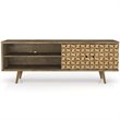 Pemberly Row Mid-Century Solid Wood TV Stand for TVs up to 60