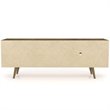 Pemberly Row Mid-Century Solid Wood TV Stand for TVs up to 60